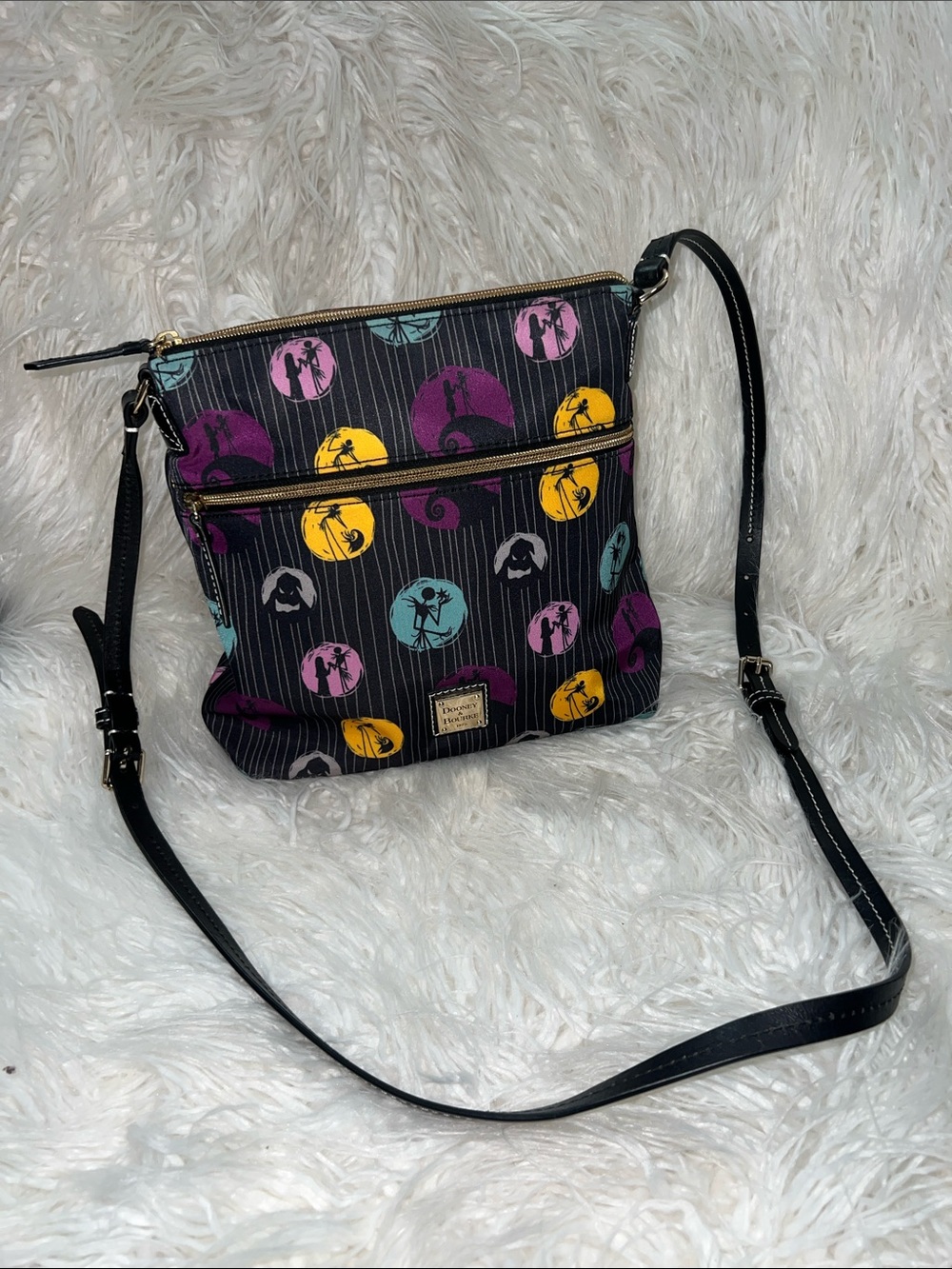 Like New Disney Nightmare Before Christmas Dooney & Bourke Crossbody